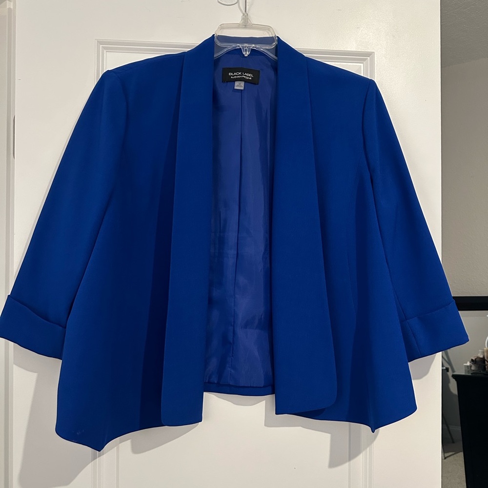 Black Label Cobalt Blue Women's Blazer